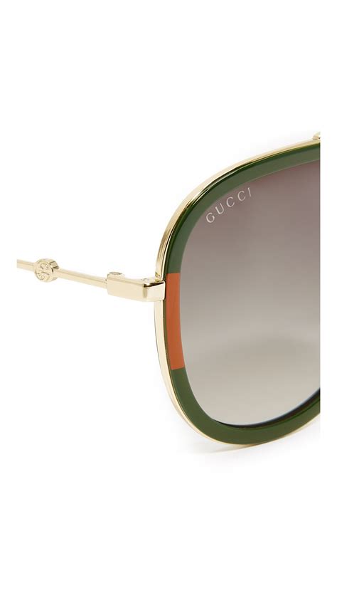 web block sunglasses gucci